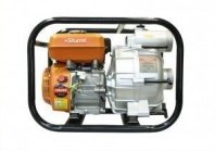 Мотопомпа 7,0л.с., 4-х такт., 1000л/мин, грязная вода, глубина 7м, напор 30м, d=28мм,d=80ммSturm!