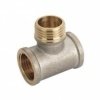 Тройник 3/4", Ду20, Г-Ш-Г, латунь, Frap