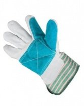 Перчатки Докер спилковые, комбинированные