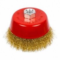 Щетка чашка УШМ 125мм пушистая М14, МАЯКАВТО
