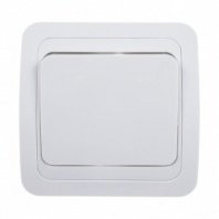 Выключатель 1 кл. С/У, белый, 10А, В0021(G-B0021), (шт.)