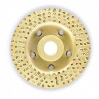 Круг шлиф. чашечный по дереву карбид вольфрама, прямой, 8 зерно FEPA, 125х22,2мм РемоКолор professio