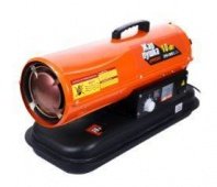 Тепловая дизельная пушка 20кВт, 550м3/час, 1,6кг/ч, дизель, прямой нагрев, 14,3кг, Кратон Жар-пушка D 20-600 L