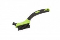 Щетка-мини по металлу прорезин. ручка, нейлоновая щетина Дело техники ДТ