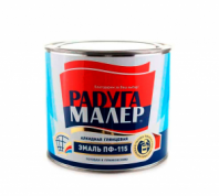 Эмаль ПФ-115 голубая 0,4кг, Радуга