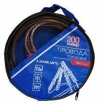 Провода прикуривания 200А, 2,5м МАЯКАВТО