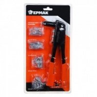Заклепочник 225мм, с набором заклепок ЕРМАК