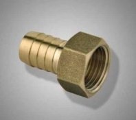 Штуцер для шланга d12х1/2", Г(ВР), латунь Frap