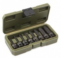 Набор бит-головок ударных 1/2" шестигранных, 8 шт. (Н6 - Н19)
