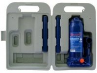 Домкрат гидравлический бутылочный 5 т, h подъема 230-380мм, в чемод.