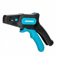 Щипцы для зачистки электропроводов 0,2-6 мм2 (10-24 AWG), лезвие: нержавеющая сталь// Gross