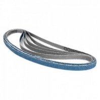 Лента шлифовальная 9х533 мм, Р100, 5шт, MESSER бесконечная