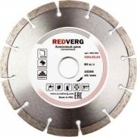 Алмазный диск сегмент 150х22,2мм, по бетону и кирпичу REDVERG
