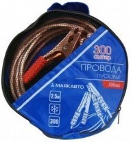 Провода прикуривания 300А, 2,5м МАЯКАВТО