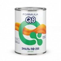 Эмаль ПФ-266 светлый орех 0,9кг, алкид, глянцевая, Formula Q8