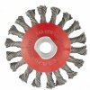 Щетка металл. для УШМ 100мм/М14 тарелка крученая 0,5 мм Matrix