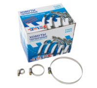 Хомут  9мм TREK 50-70  в коробке (100 шт.)