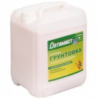 Грунт глуб.проник. 5л, для наруж. и внутр. работ, с антисептиком, акрил, (ЗЕЛЕНАЯ ЭТИКЕТКА) G103 Оптимист