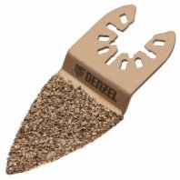 Насадка для МФИ шлифовальная дельтовидная, HM, по плитке и дереву, 33 мм// Denzel