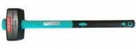 Кувалда 3 кг, фиберглассовая ручка, обрезиненная, обрат.клин. Sturm!