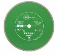 Алмазный диск сплошной 350x25,4х2,4мм, высота алмаз. слоя 8мм, Эксперт Гранит hot press Trio Diamond