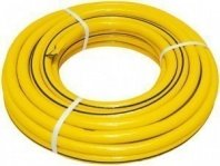 Шланг полив. 3-х слойный 3/4 25м армир., желтый Садовник