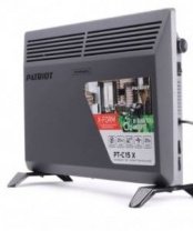 Конвектор 1,5кВт, монолит, механ., 25м2, настенный/напольный, Patriot PT-C 15X