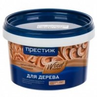Шпатлевка по дереву сосна 1кг, акрил, для внутр и наруж раб, Престиж