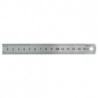 Линейка 150мм, металлическая, Политех
