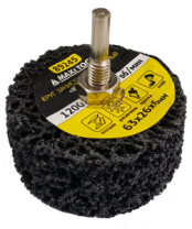 Круг коралловый для дрели 63х26х6мм черный для дрели MaxiTool