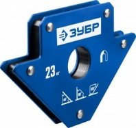 Угольник магнитный 3 угла, до 23кг, угол 45, 90, 135 для сварочных работ, Профессионал (40050-23) ЗУБР УМ-3