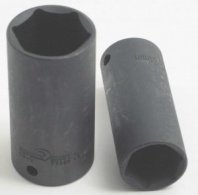 Головка ударная 1/2" 6гр. 21мм, длинная, глубокая СЕРВИС КЛЮЧ