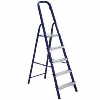 Лестница стремянка 5 ст, сталь, 1 секция, 1.03 м, 150 кг, Alumet, М8305