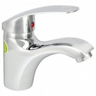 Смеситель для раковины, Juguni, корот изл, с картриджем, хром, 0402.701