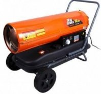 Тепловая дизельная пушка 30кВт, 720м3/час, 2,4кг/ч, дизель, прямой нагрев, 20,8кг, Кратон Жар-пушка D 30-750 
