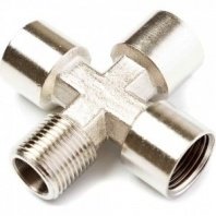 Переходник Concorde X-3RV38-1RN38 (крест, внутр. резьба 3х3/8" - внеш. резьба 3/8")