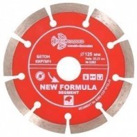 Алмазный диск сегмент 125x22,2х2,2мм, высота алмаз. слоя 10мм, S202 New Formula SEGMENT Trio Diamond