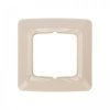Рамка 1 место, бежевая DEA KRANZ