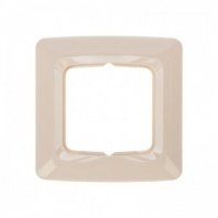 Рамка 1 место, бежевая DEA KRANZ