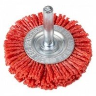 Щетка для дрели 50мм, дисковая пушистая REDVERG