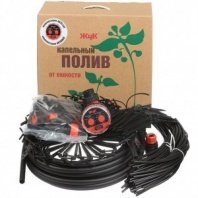 Набор для капельного полива от емкости, на 60 раст, с тайм, Жук, 7566-00