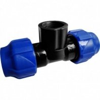 ПНД тройник d25х1/2", внутр рез, переходной, Valfex