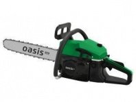 Пила цепная бензиновая 18" (45см), 52см3, 3,3л.с., шаг 0,325, 72зв, "Oasis" GS-5218 Eco