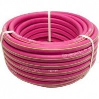 Шланг полив. 3-х слойный 3/4 25м армир., ТЭП, резиновый, морозостойкий, фуксия Polyagro