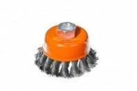Щетка чашка УШМ 65мм крученая М14, Sturm