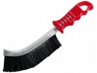Щетка ручная 1-рядная, пласт. ручка, Нейлоновая. 250 мм