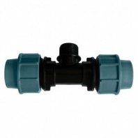 ПНД тройник d20х3/4", наруж рез, ITAL