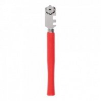 Стеклорез 6-роликовый деревянная рукоятка ЕРМАК