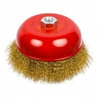 Щетка чашка УШМ 150мм пушистая М14, РемоКолор