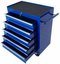 Тележка для инструмента 5 секций 655х330х620мм СЕРВИС КЛЮЧ